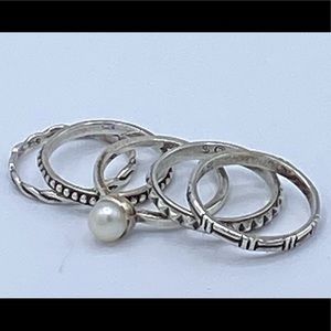 Silpata 5 Ring Stacked